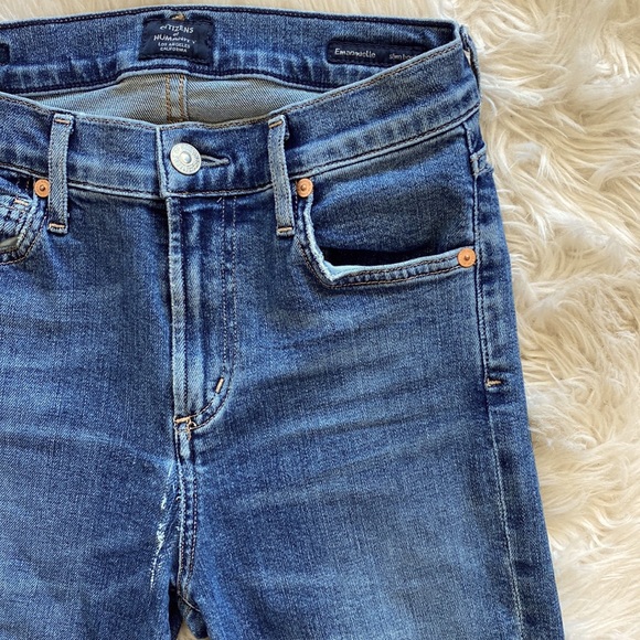 Citizens of Humanity Emannuelle High-Rise Slim Bootcut Jeans - Picture 8 of 16